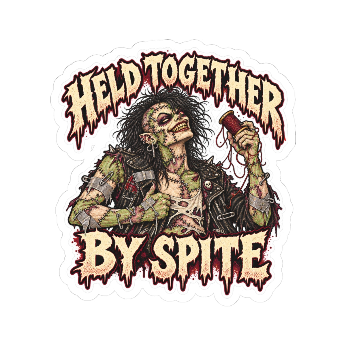 Barely Holding Together — Sticker Pack