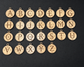 Celestial-Inspired Wood Keychains